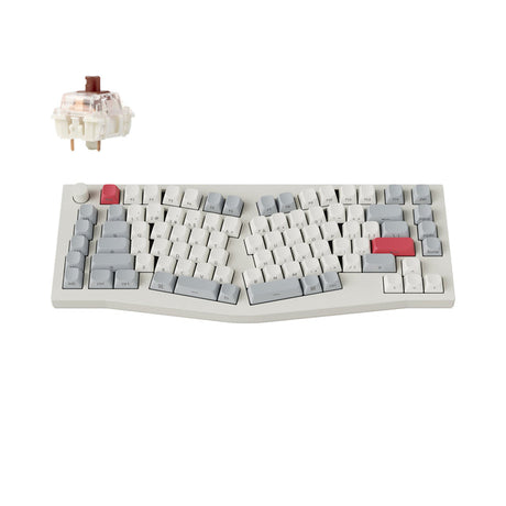 Keychron Q10 Max (Alice Layout) QMK/VIA Wireless Custom Mechanical Keyboard(US ANSI Layout)