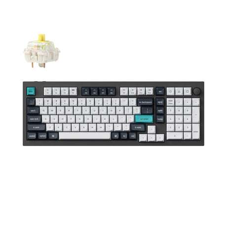 Keychron Q5 Max QMK/VIA Wireless Custom Mechanical Keyboard(US ANSI Layout)