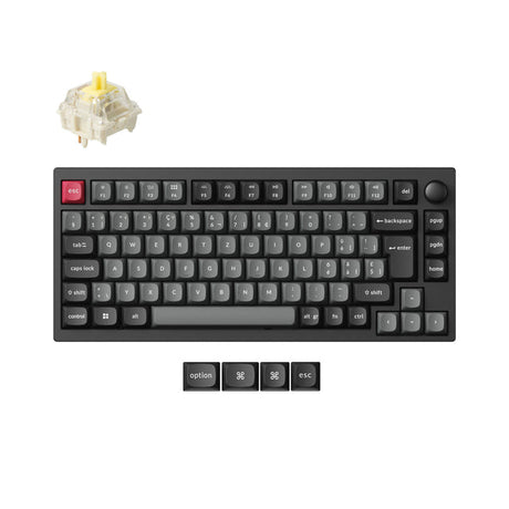 Lemokey P1 QMK Wireless Custom Mechanical Keyboard ISO Layout Collection