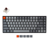 Keychron K2 wireless mechanical keyboard for Mac Windows iOS Gateron switch brown with type-C RGB white backlight