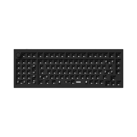 Keychron Q12 QMK VIA southpaw custom mechanical keyboard 96 percent full aluminum frame for Mac Window Linux barebone black